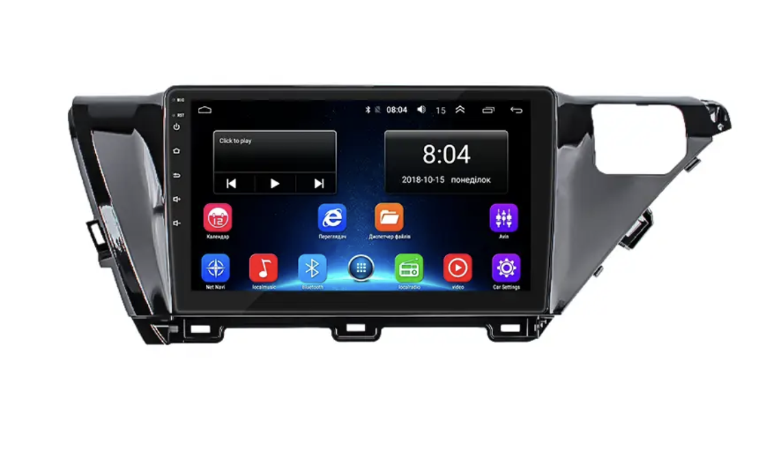 Магнітола для Toyota Camry 70 2018-2023 на Android. Покращена модель (2/32 ГБ)