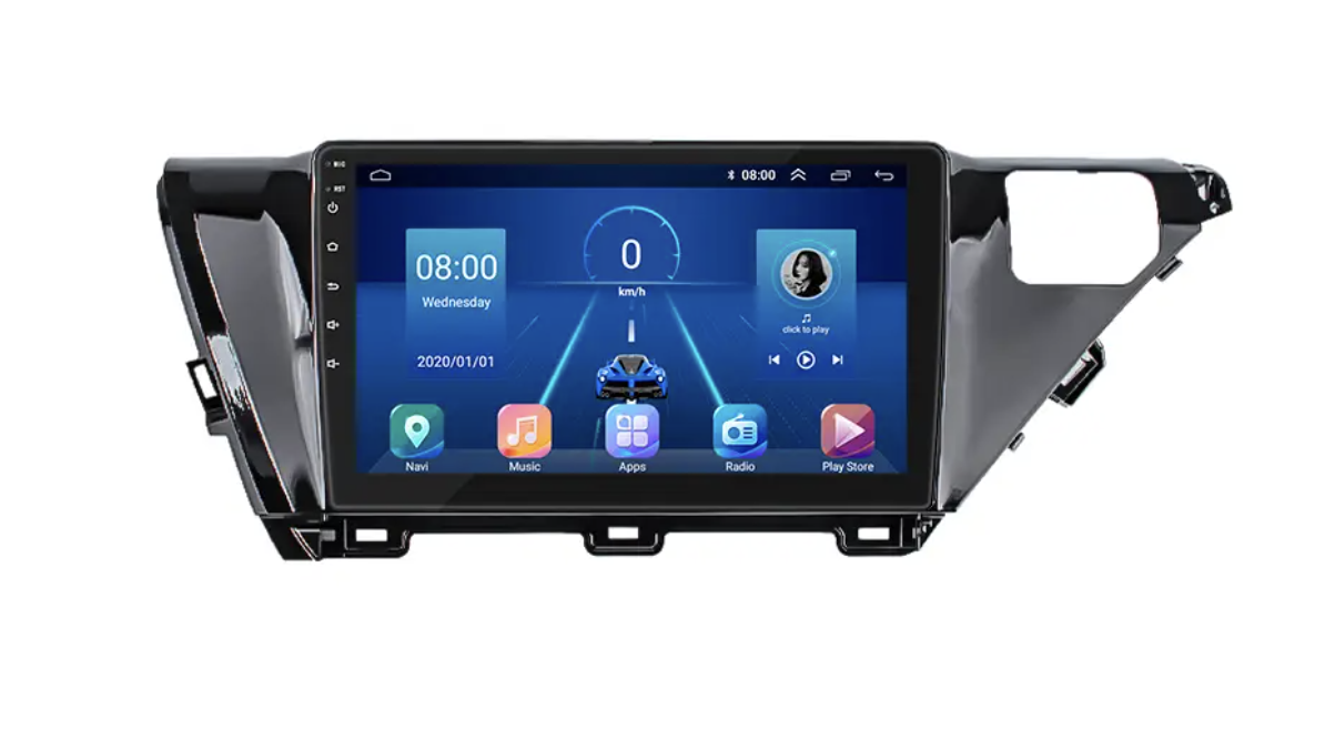 Магнітола для Toyota Camry 70 2018-2023 на Android. Преміальна модель (2+32 ГБ 4G QLED CarPlay 8 ядер)