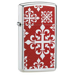 Запальничка Zippo 24195 SLIM FLORAL (Квітковий візерунок)