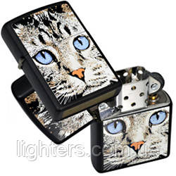 Запальничка Zippo 28040 Blue Eyed Cat чорна 28040, фото 1