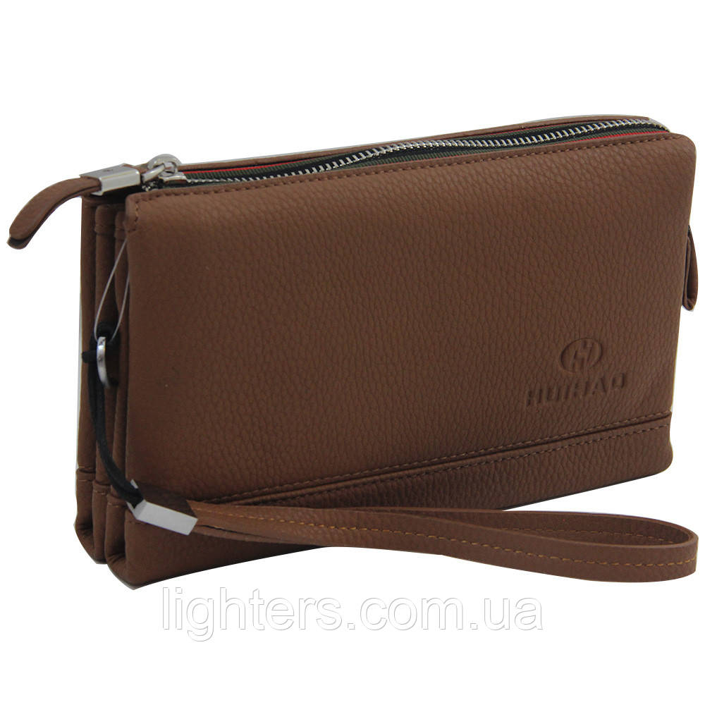 Чоловічий клатч Huihao коричневий 541543, фото 1