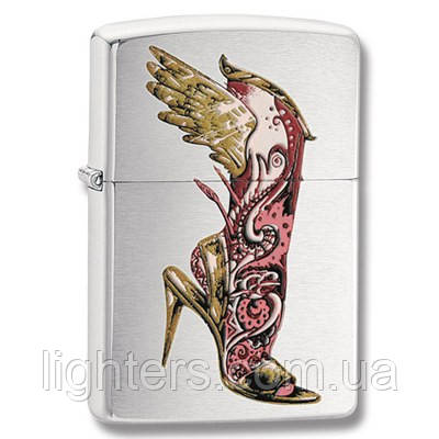 Запальничка Zippo 24516 BS MEHINDI сіра 24516, фото 1