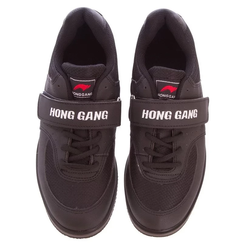 Штангетки обувь для тяжелой атлетики Hong Gang SP-Sport OB-0192 размер 40-45 черный - фото 6 - id-p1915567415