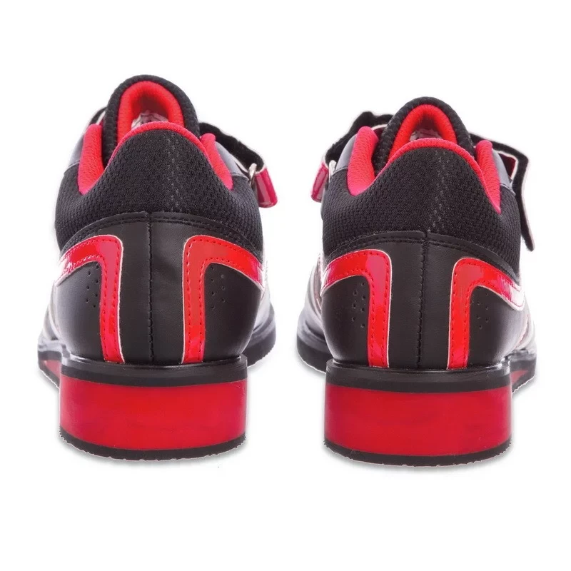 Штангетки обувь для тяжелой атлетики SP-Sport OB-1263 размер 39-4 черный-красный - фото 3 - id-p1915567418