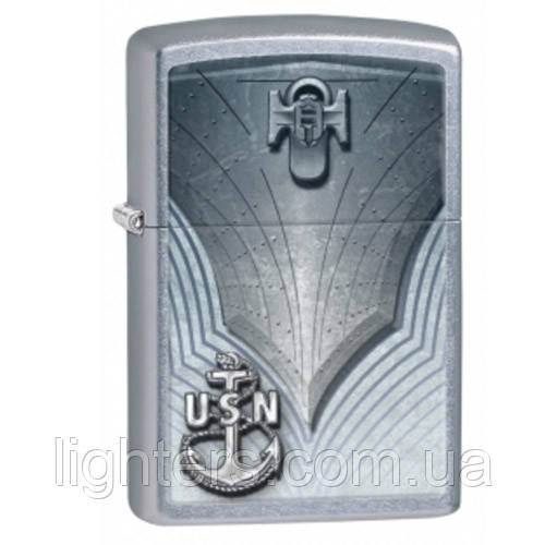 Запальничка Zippo 28682 United States Navy сіра 28682, фото 1