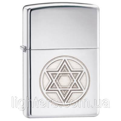 Запальничка Zippo 28288 STAR OF DAVID (Зірка Давида), фото 1