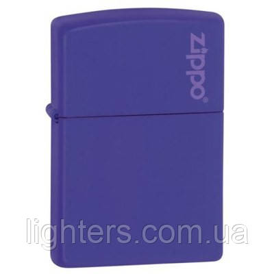 Бензинова запальничка Zippo 237 ZL PURPLE MATTE (Пурпурна матова)., фото 1