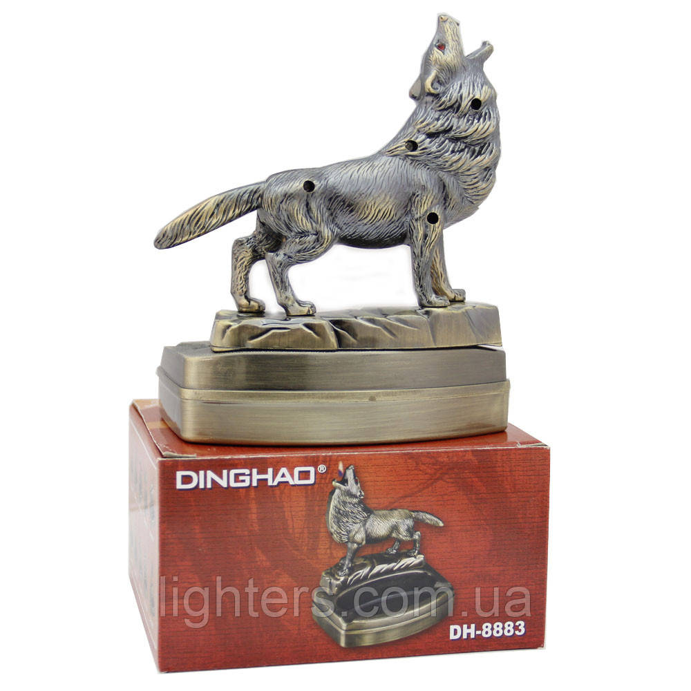 Попільничка з запальничкою вовк. PP222700, фото 1