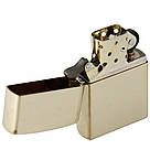 Запальничка Zippo 254B Solid Brass жовта 2542, фото 5