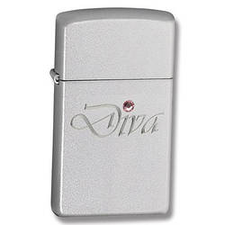 Запальничка Zippo 24573 DIVA сіра 24573