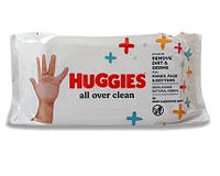 Влажные салфетки Huggies all over clean 56 шт/уп (2707001)