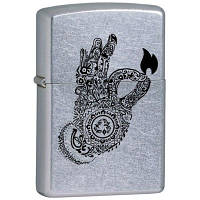 Бензиновая зажигалка Zippo 24811 FIRED UP FLAME (Вспыхивающее пламя).