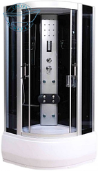 Душовий бокс GM-8409 100x100x215 з радіо,світлом, витяжкою глибокий піддон