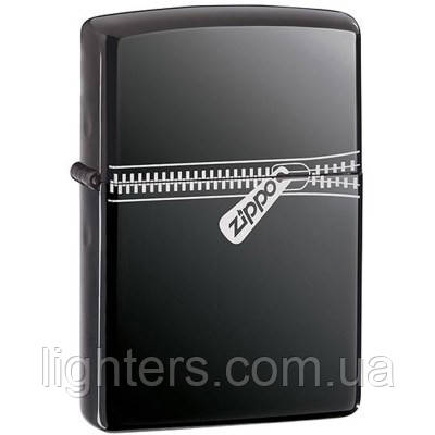 Запальничка Zippo 21088 ZIPPED чорна 21088, фото 1