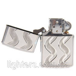 Запальничка Zippo 24871 TWIN TWISTER сіра 24871, фото 1