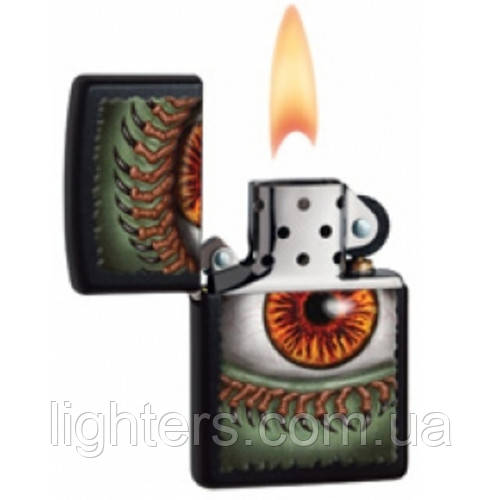 Запальничка Zippo 28668 Monster Eye чорна 28668, фото 1