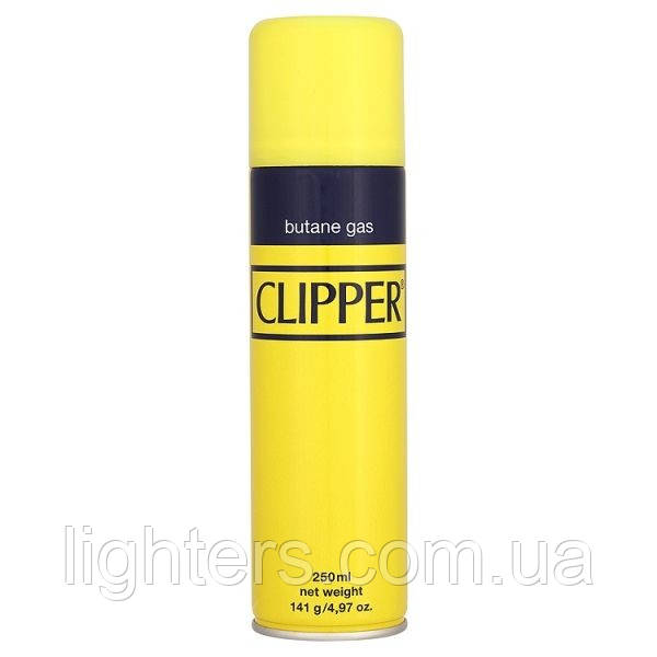 Газ для зажигалки, фирмы Clipper 250 ml - фото 1 - id-p333655963