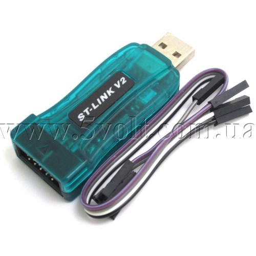 Програматор ST-Link V2 для STM8 STM32, підтримка JTAG, фото 1