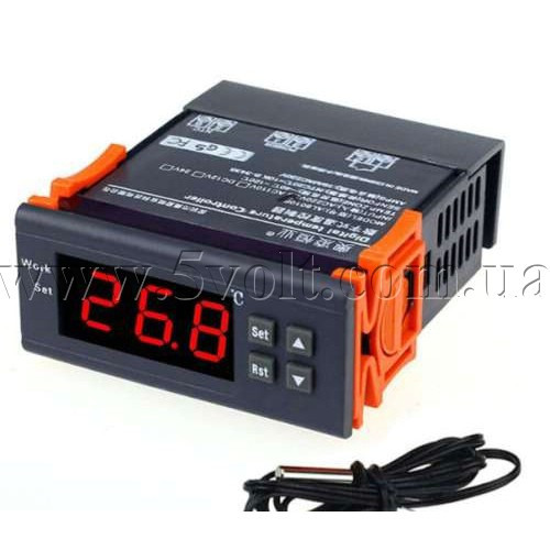 Терморегулятор-програмований термостат в корпусі живлення 220В, фото 1