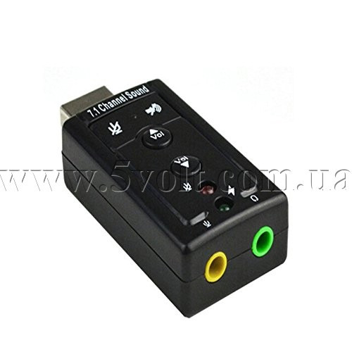Зовнішня звукова карта USB, фото 1