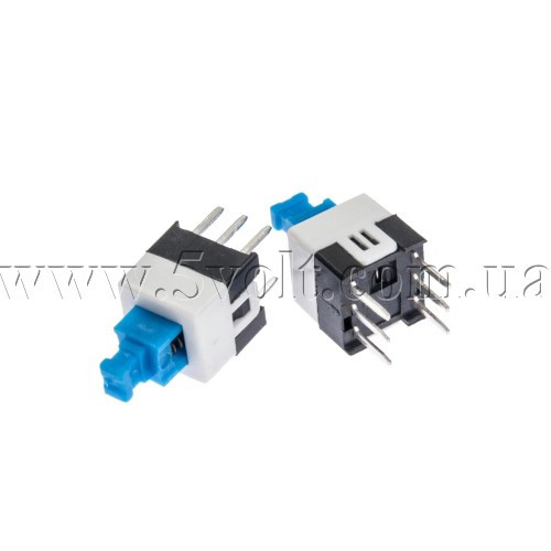 Кнопка з фіксацією 7х7мм, фото 1