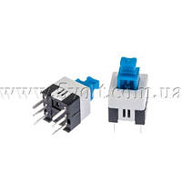 Кнопка з фіксацією 7х7мм, фото 2