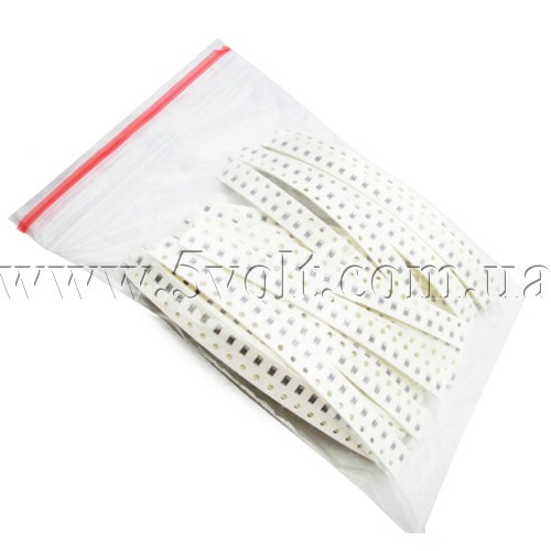 Набір SMD-резисторів 0805 33 номіналу по 20 штук всього 660шт, фото 1