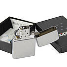 Запальничка Zippo 28137 RAZOR BLADE сіра 28137, фото 3