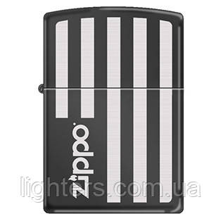 Запальничка Zippo 323739 ZIPPO FLAG EBONY чорна 323739, фото 1
