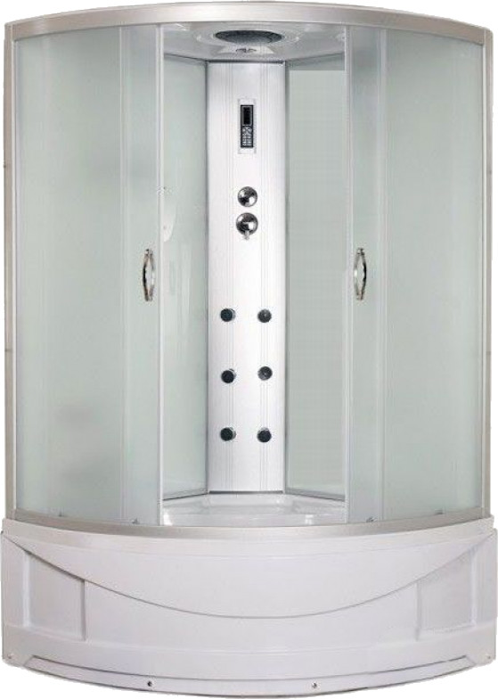 Гідромасажний бокс GM-3420 110x110x215 глибокий піддон з електронікою