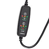 Електрогрілка для плечей та шиї з вібрацією, електричний зігріваючий комір від USB, фото 5