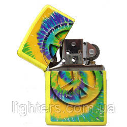 Запальничка Zippo 24895 Peace Sign жовта 24895, фото 1