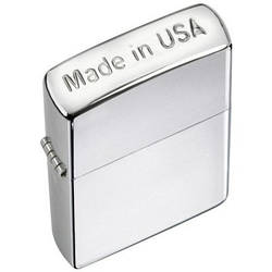 Запальничка Zippo 24796 Made in USA сіра 24796