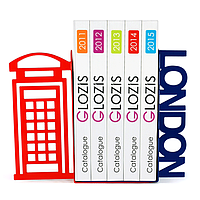 Упоры для книг Glozis London G-010 30 х 20 см EM, код: 147556