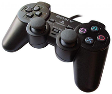 Джойстик ігровий PS2A Чорний | Провідний геймпад