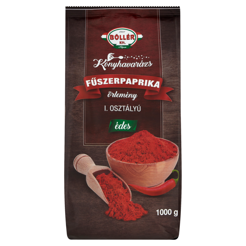 Паприка мелена 1 кг, солодкий червоний мелений перець Воller Fuszerpaprika Угорщина