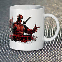 Чашка Fan Girl Дэдпул Deadpool (1043) 330 мл Белый