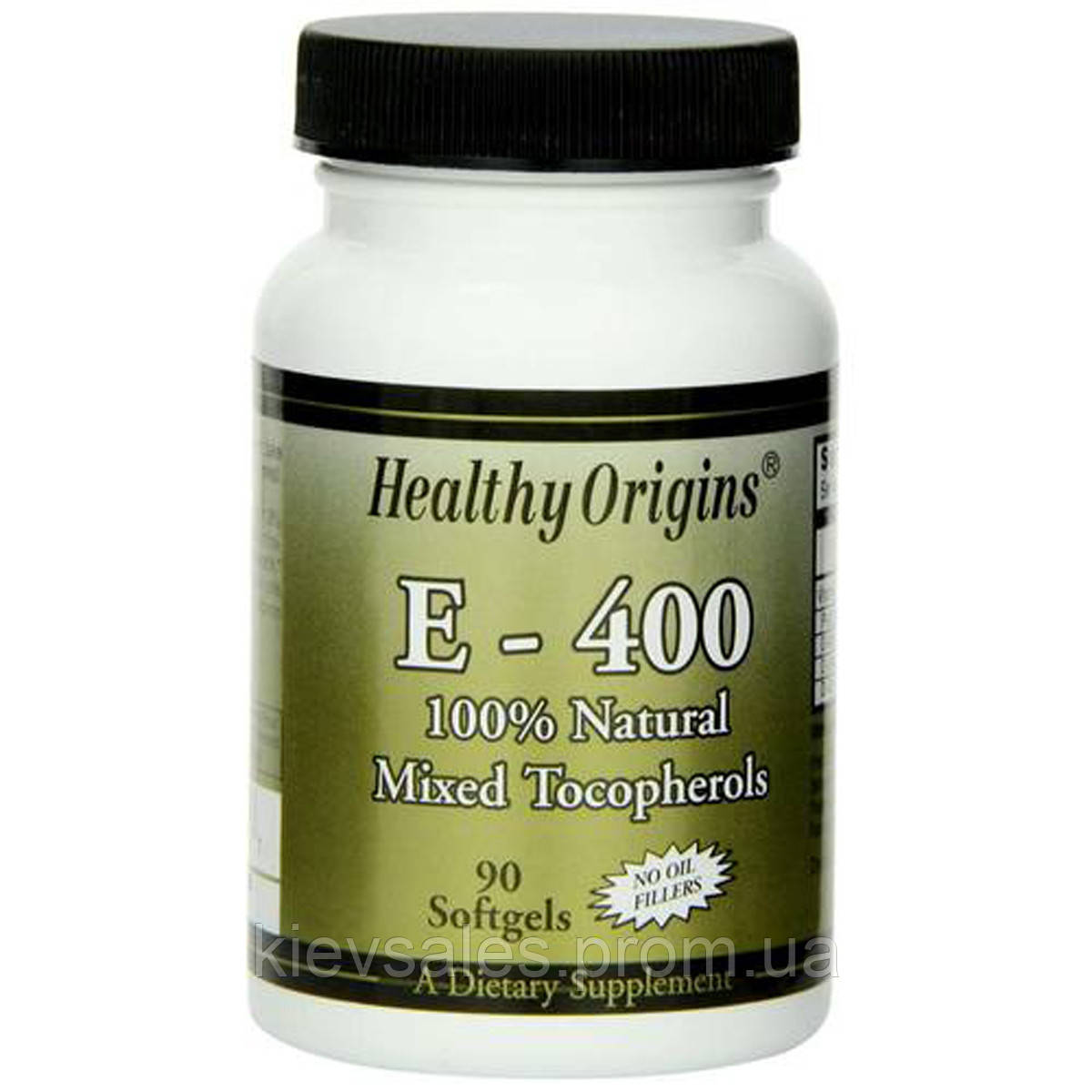 Купить Витамин Е Healthy Origins смесь токоферолов Vitamin E 400 МЕ 90 ...