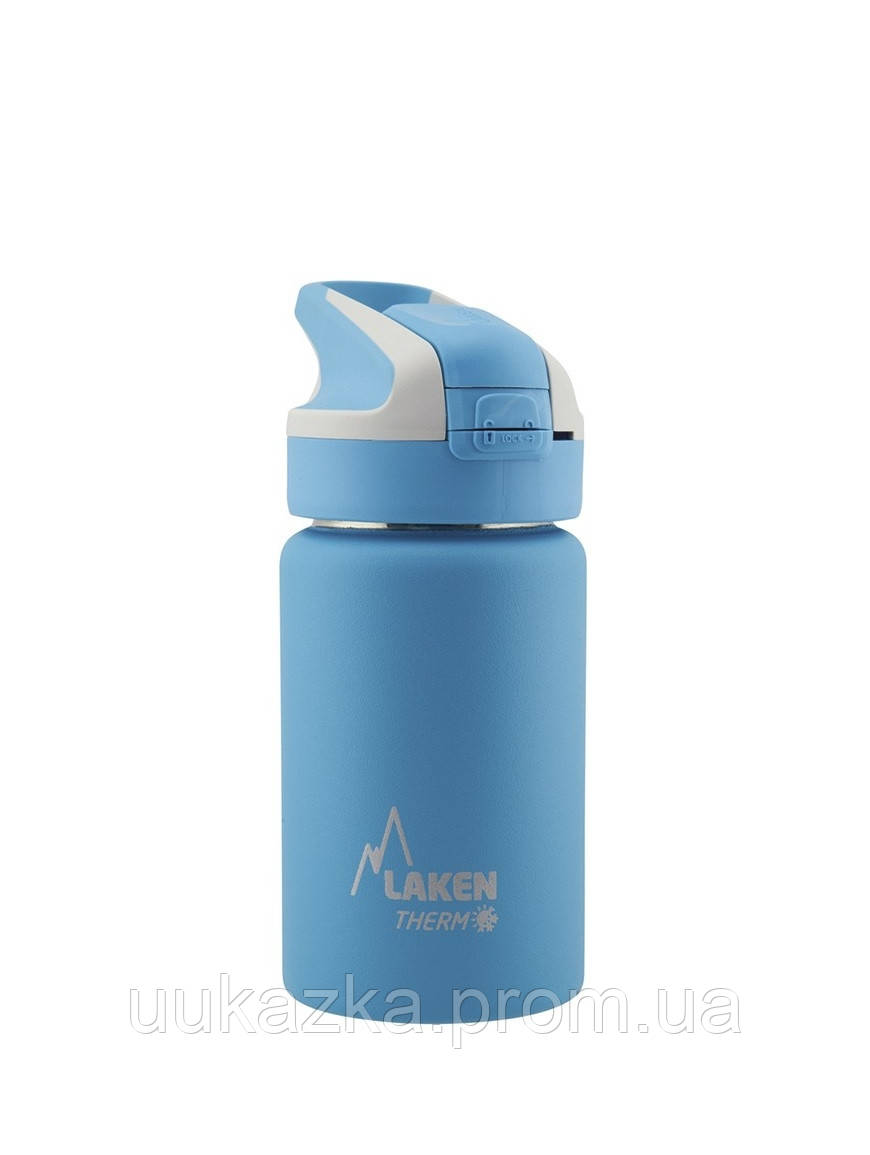 Термобутылка Laken Summit Thermo Bottle 0,35 L Cyan (1004-TS3AC) UK, код: 6620290 - фото 1 - id-p1915346755