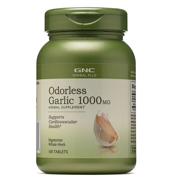 Чеснок GNC Herbal Plus Odorless Garlic 1000 mg 100 Tabs GS, код: 7719597 - фото 1 - id-p1915424649