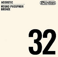 Струна Dunlop DAP32 Wound Phosphor Bronze Acoustic String .032 KM, код: 6556710