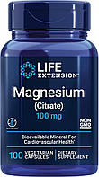 Магний цитрат Life Extension, Magnesium (Citrate), 100 mg, 100 капсул