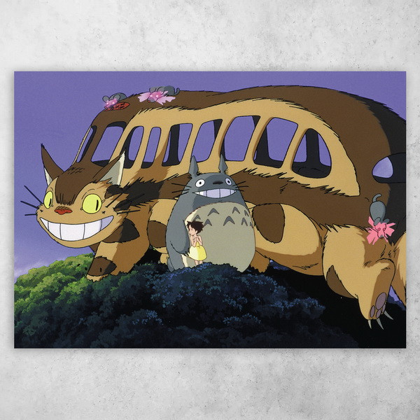 Аніме плакат постер "Мій сусід Тоторо / My Neighbor Totoro" №20, фото 1
