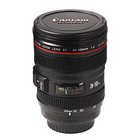 Термокружка Caniam EF 24-105 mm в виде объектива 400ml Black (3_01283)