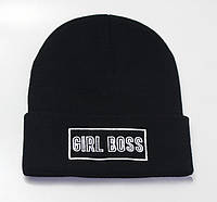 Шапка Jsstore GIRL BOSS One Size Черный GR, код: 2741536