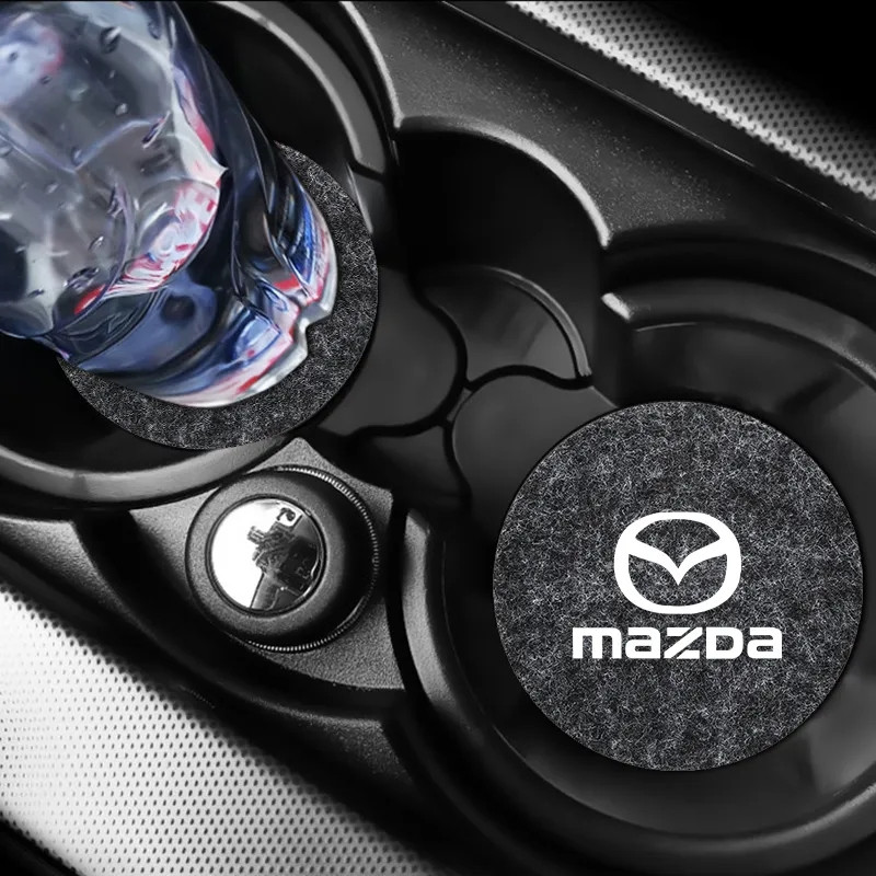 Килимоки у підсклянники з повсті Mazda (Мазда)