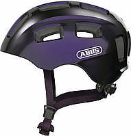 Велосипедний дитячий шолом ABUS YOUN-I 2.0 S 48-54 Black Violet IX, код: 2632746