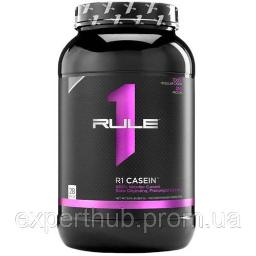 Протеин Rule One Proteins R1 Casein 900 g 28 servings Strawberries Creme EH, код: 7797502 - фото 1 - id-p1915445592