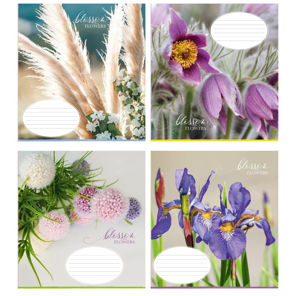 Зошит 48 арк. лінія "Поліграфіст" / Квіти