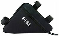 Велосипедная сумка на раму B-Soul 19x18x4 см Черный (S14327 black) KB, код: 7790936